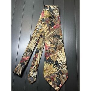 TERENZI Bold Colored Flowers‎ Silk Neck Tie